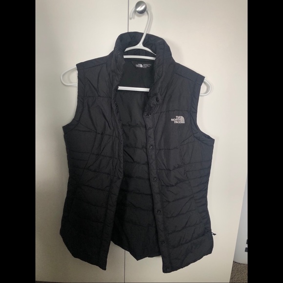 Black North Face Vest - Picture 1 of 1